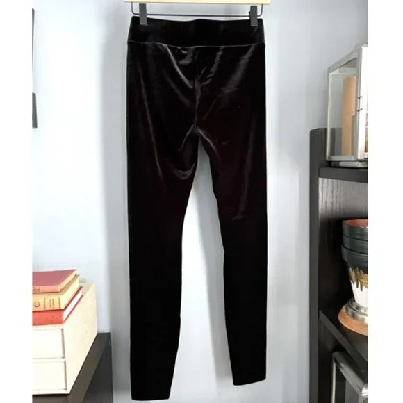 NWT J.Crew Velvet Stretch Leggings (Black) XS - Picture 4 of 8